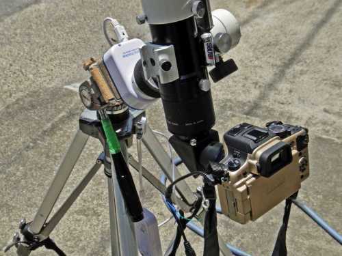 コンパクト赤道儀「ナノ・トラッカー」: 鹿角平天文台通信