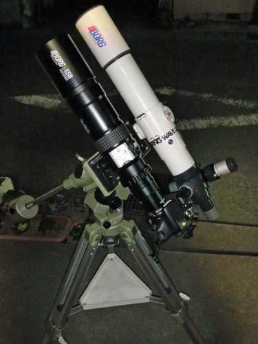 BORG77EDII+BU-1を天体望遠鏡で使ってみた。: 鹿角平天文台通信